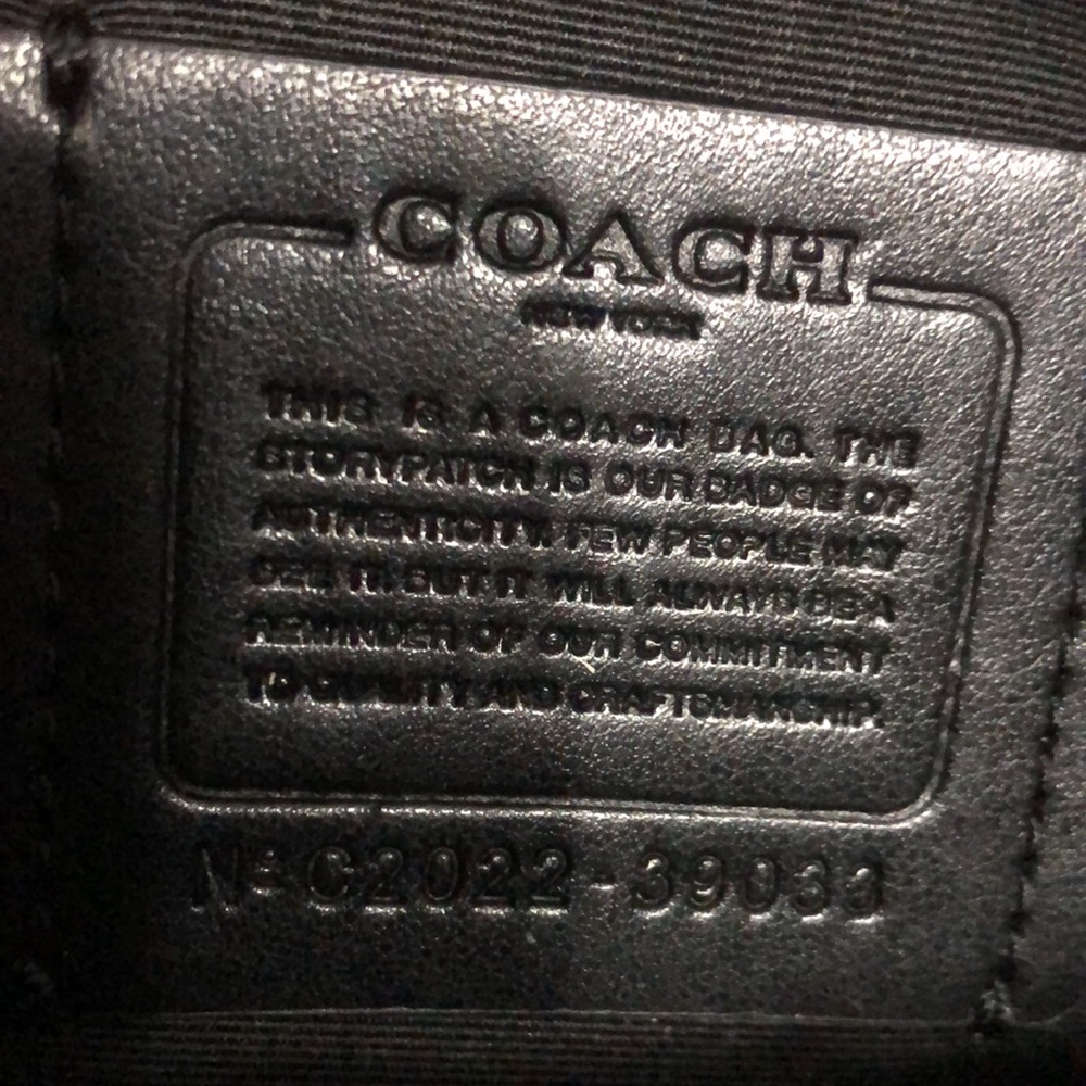 Coach Charlie Zebra Print Mini Backpack - Picture 10 of 10